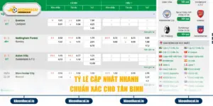ty le cap nhat nhanh chuan xac cho tan binh